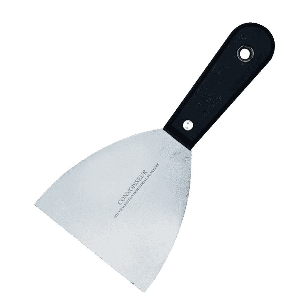 Plaster scraper outlet