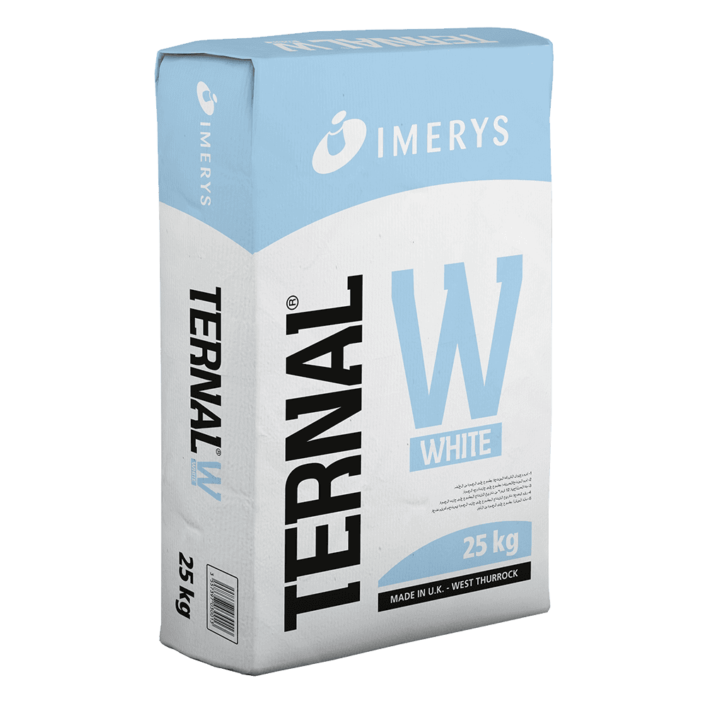 White Cement Fondu Ternal White Industrial Plasters
