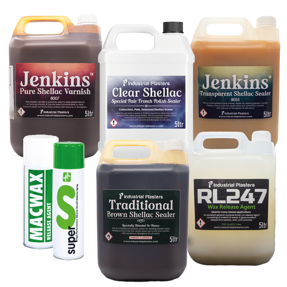 Shellac & Release Agents - Industrial Plasters