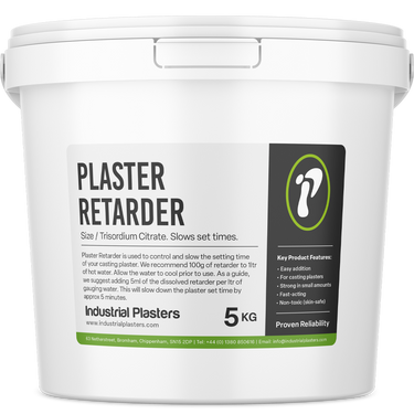 Retardador de yeso (aglomerante/citrato trisódico)