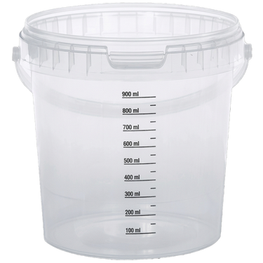 Plastic Calibrated Beaker