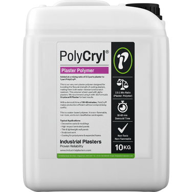 PolyCryl® Plaster Polymer - Boosts Flexural Strength & Scratch Resistance