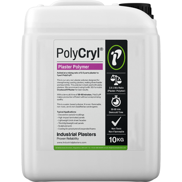 PolyCryl® Plaster Polymer - Boosts Flexural Strength & Scratch Resistance