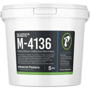 Silastic™ M - 4136 Kit (Base + Curing Agent) - Platinum Cure, Food Safe