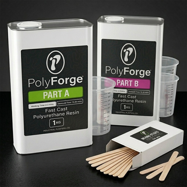 PolyForge® Two-Part Fast Cast Polyurethane Resin
