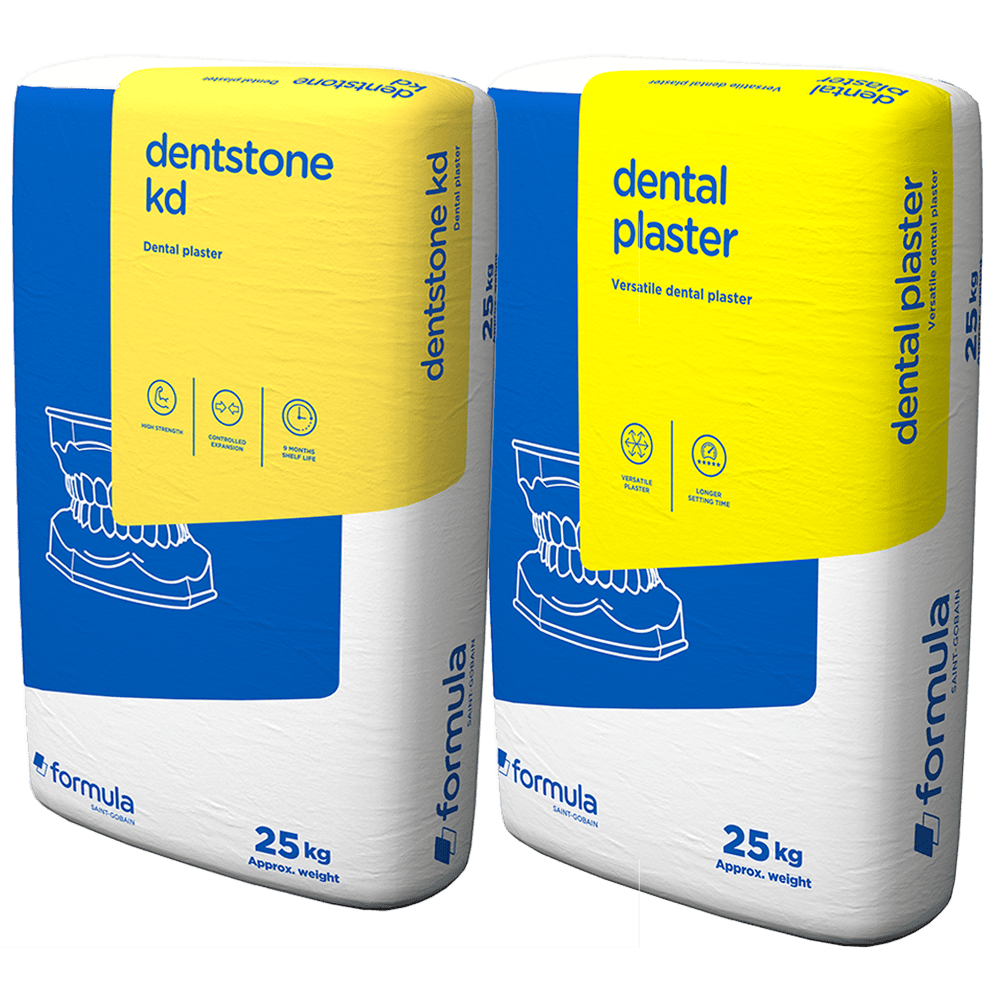 Formula Plaster Dental/Dentstone KD 50/50 Mix Plaster - Industrial Plasters