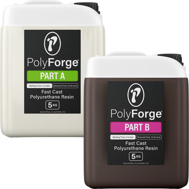 PolyForge® Two-Part Fast Cast Polyurethane Resin