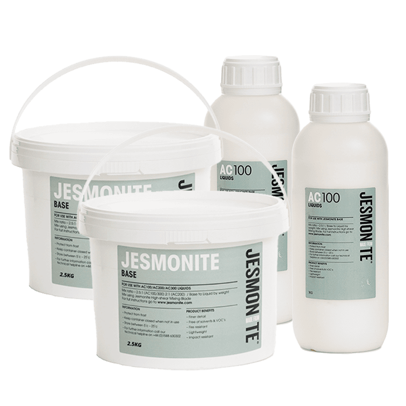 Jesmonite AC100 Marble Coaster Starter Kit - Breathe Essentials Co