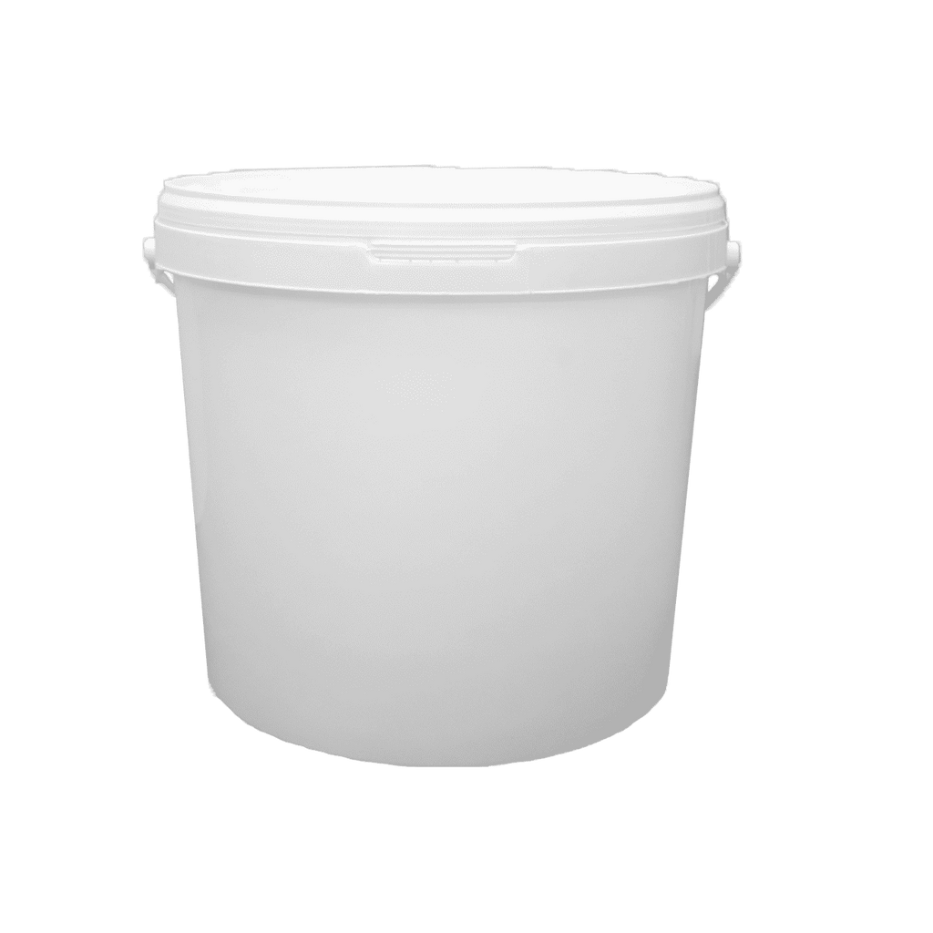 Plastic bucket best sale with lid